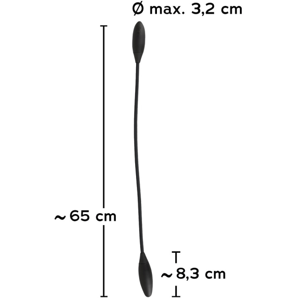 Parrets Valg: Dobbelt Vibrator Svart