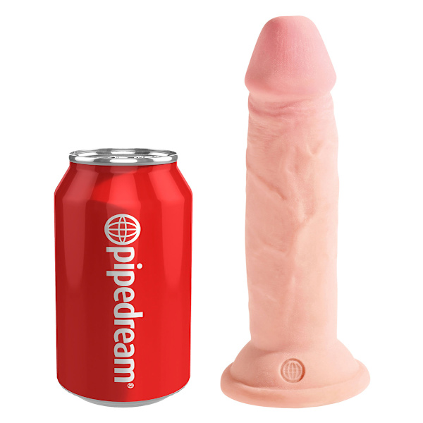 Pipedream: King Cock, Triple Density Cock Ljus hudfärg 6 tum