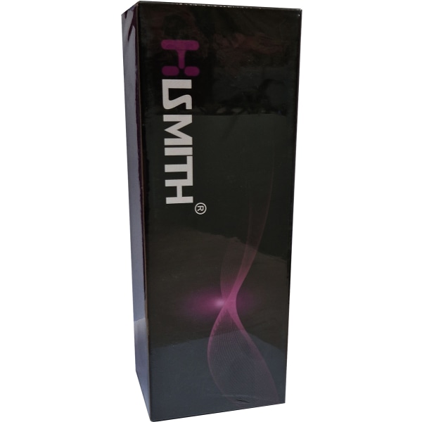 Hismith: KlicLok Silicone Dildo, 21 cm, ljus Ljus hudfärg