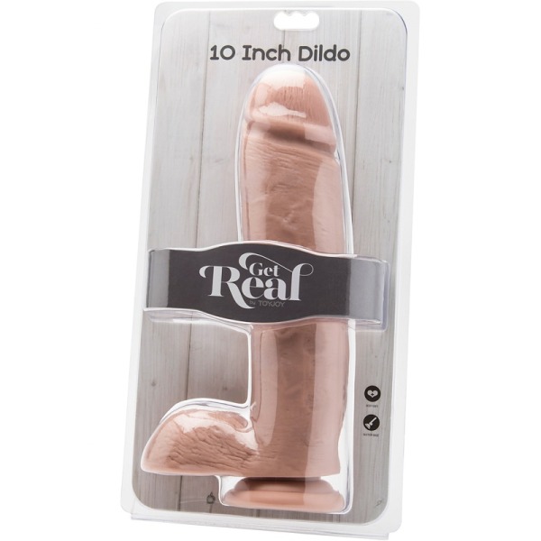 Toy Joy: Get Real Dildo Ljus hudfärg 10 tum