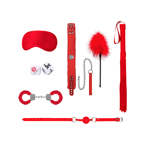 Ouch!: Introductory Bondage Kit #6 Röd