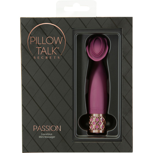 Pillow Talk Secrets: Passion, Clitoral Mini Vibrator Lila