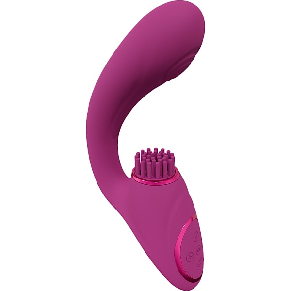 VIVE: Gen, Triple Motor G-Spot Vibrator with Pulse Wave Rosa