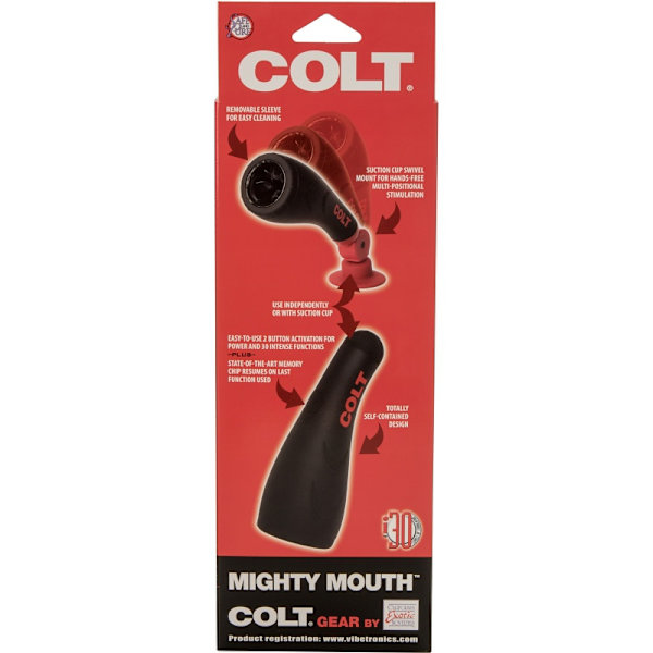 Colt Gear: Colt Mighty Mouth Röd, Svart