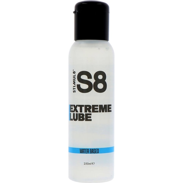 Stimul8: S8 Water Based Extreme Lube, 250 ml Transparent