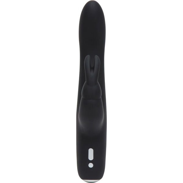 Fifty Shades of Grey: Greedy Girl, Slimline Kaninvibrator Svart