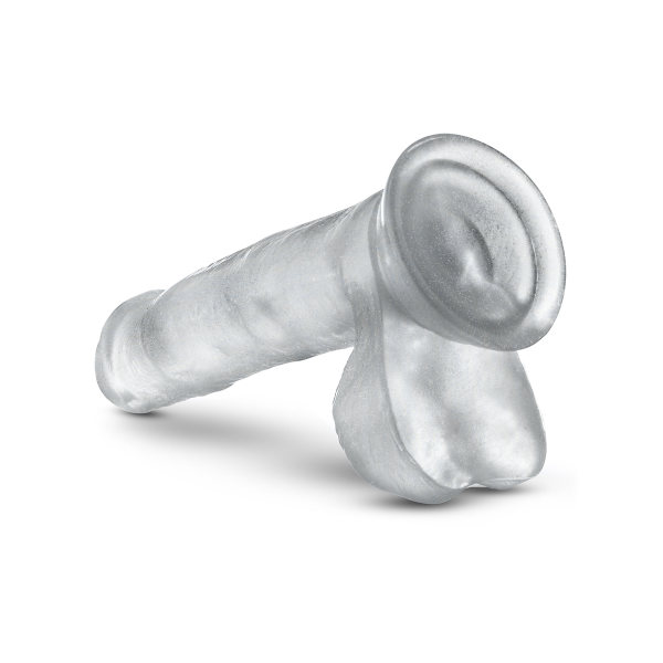 B Yours: Sweet 'n Hard 1 Dildo, 18.5 cm, transparent Glittrig, Transparent