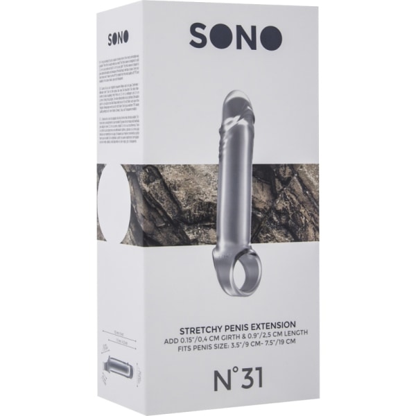 Sono: Stretchy Penis Extension No. 31, transparent Transparent