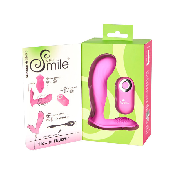 Sweet Smile: G-spot Panty Vibe Rosa
