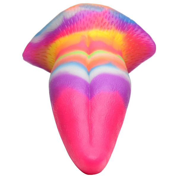 Creature Cocks: Unicorn Kiss, Glow in the Dark Silicone Dildo Självlysande