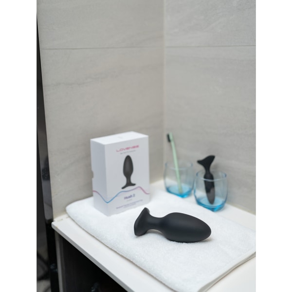 Lovense: Hush 2, Bluetooth Buttplug Svart