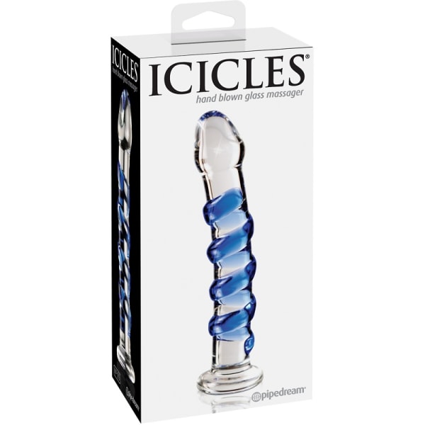 Pipedream: Icicles No. 5 Blå, Transparent