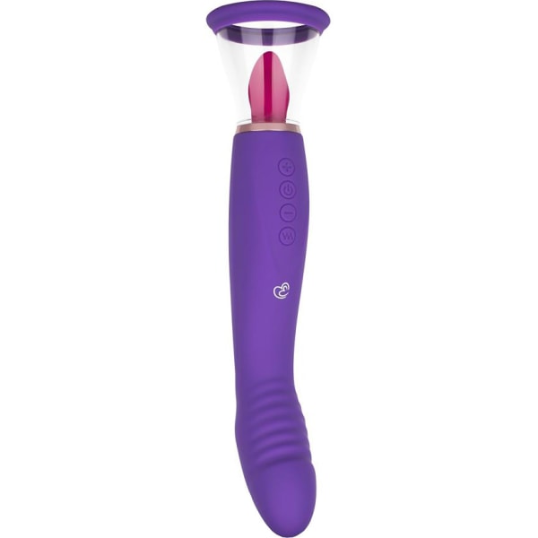 EasyToys: Pleasure Pump with G-Spot Vibrator, lila Lila