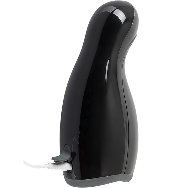Rebel: Shaking, Warming & Vibrating Masturbator Svart
