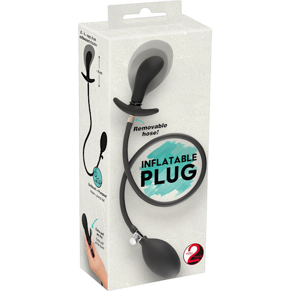 You2Toys: Inflatable Plug Svart