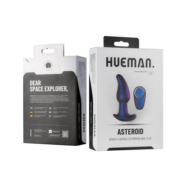 Hueman: Asteroid, Remote-Controlled Rimming Anal Plug