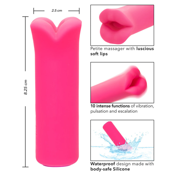 California Exotic Kyst: Lips Mini Vibrator Rosa