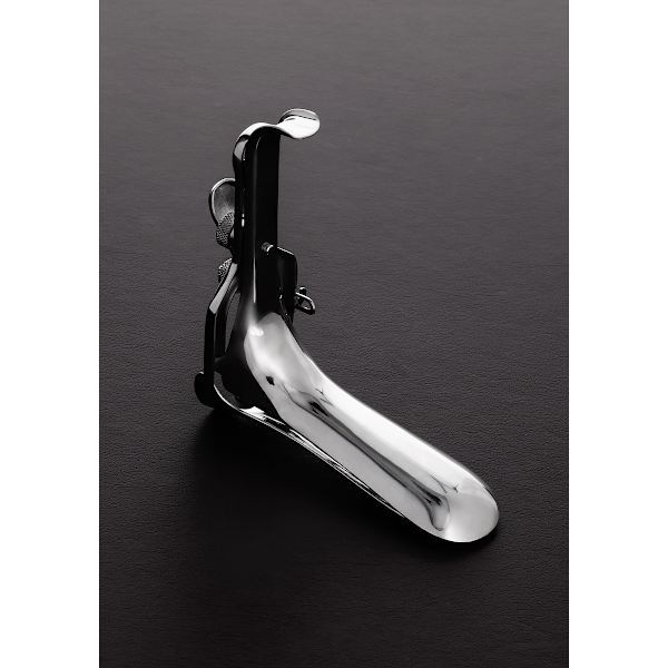 Triune: Vaginal Speculum, Stainless Steel, Large Silver