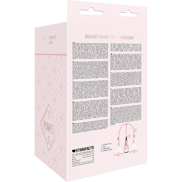 Pumped: Breast Pump Set Rosa Medium