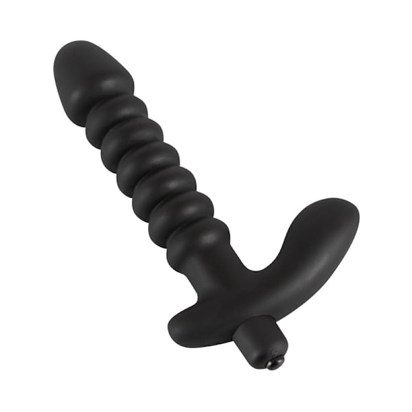 Black Velvets: Vibrating Silicone, Medium, svart