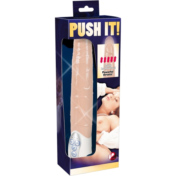 You2Toys: Push it!, Realistic Vibrator Ljus hudfärg