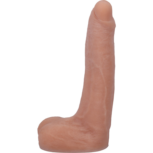 Signature Cocks: Owen Gray, Realistic Ultraskyn Dildo, 23,5 cm Ljus hudfärg