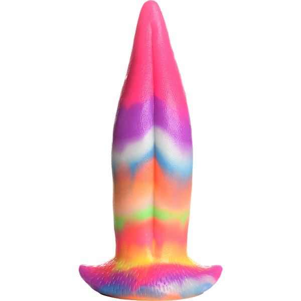 Creature Cocks: Unicorn Kiss, Glow in the Dark Silicone Dildo Självlysande