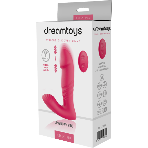 Dream Toys: Essentials, Up and Down Vibe, pinkki Rosa