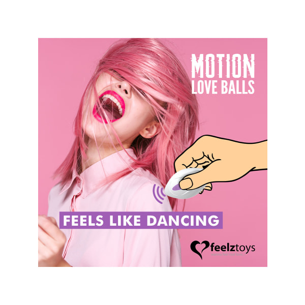 Feelztoys: Remote Controlled Motion Love Balls, Jivy Lila
