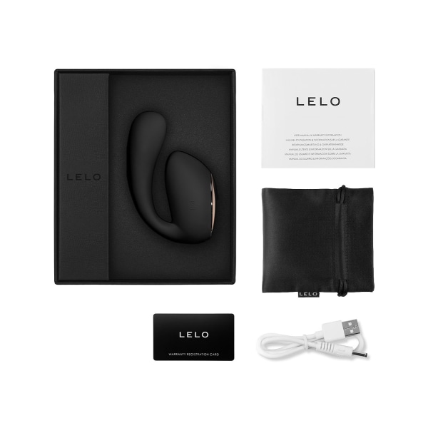 LELO: Ida Wave, Dual Stimulation Massager Svart