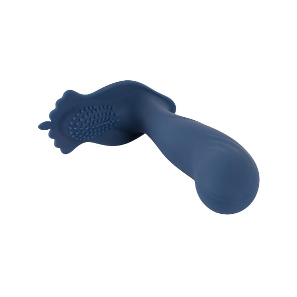 You2Toys: Vibrating Butt Plug with Nubs Blå