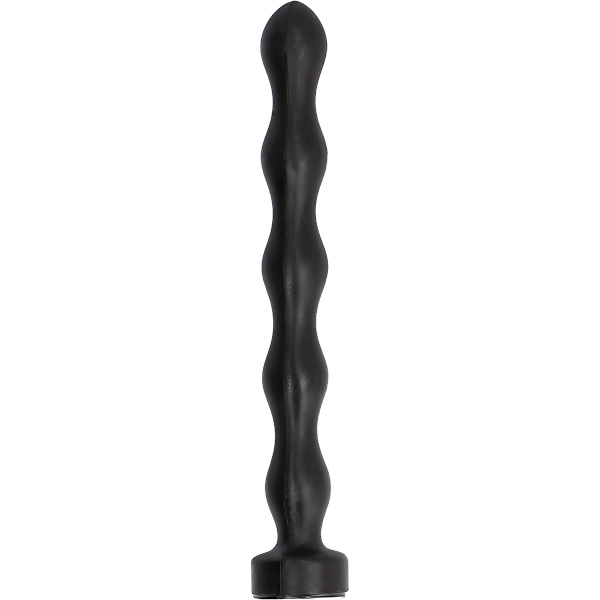 All Black: Large Beads, 32 cm Svart