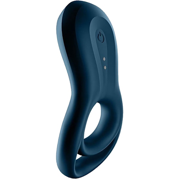 Satisfyer Connect: Epic Duo, Ring Vibrator, blå Blå