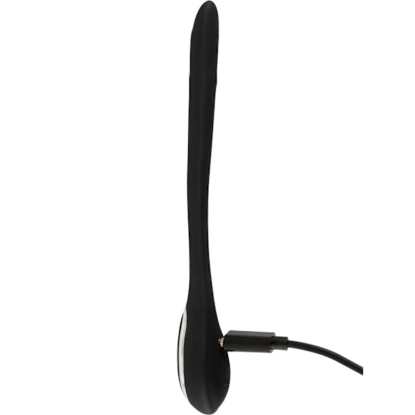 PenisPlug: Vibrating Bendable Dilator Svart