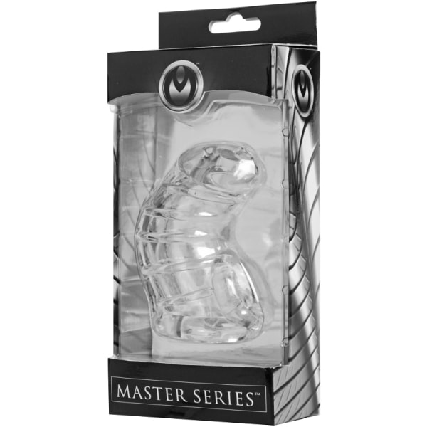 XR Master Series: Detained, Soft Body Chastity Cage Transparent