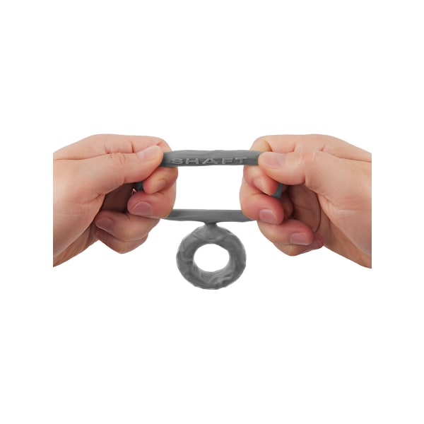 Shaft: Model D Double C-Ring, Size 1 (Small), grå Grå
