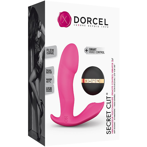 Marc Dorcel: Secret Clit, Remote Control Vibrator Rosa