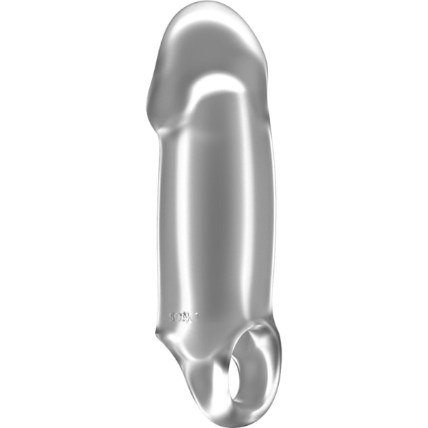 Sono: Stretchy Thick Penis Extension No. 37, transparent Transparent