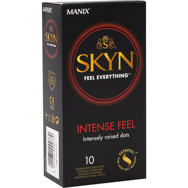 Manix Skyn Intense Feel: Condoms, 10-pack Transparent