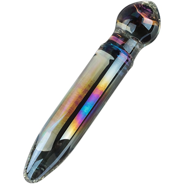 LoveToy: Twilight Gleam Glass Dildo, Prism Glass