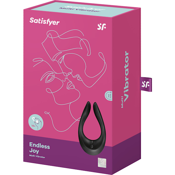 Satisfyer: Endless Joy, Multi Vibrator Svart