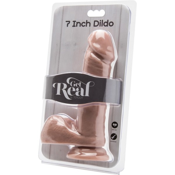 Toy Joy: Få ægte dildo Ljus hudfärg 7 tum