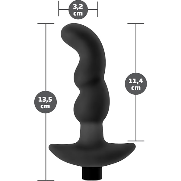 Anal Adventures: Prostate Massager 03 Svart