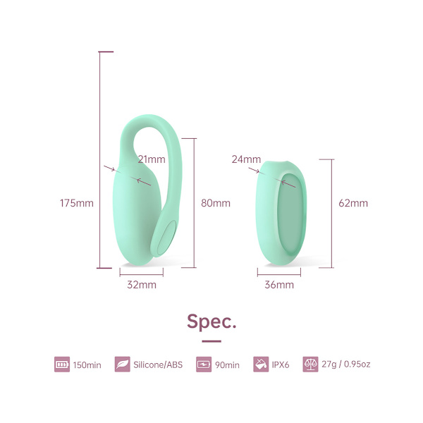 Magic Motion: Fitcute Kegel Rejuve, Smart Kegel Trainer Grön