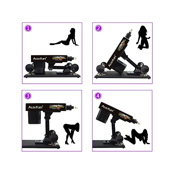 Auxfun: Basic 3XLR Sex Machine, Bundle Brooklyn Svart