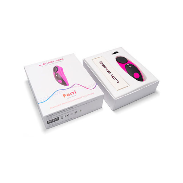 Lovense: Ferri, Bluetooth Panty Vibrator Rosa