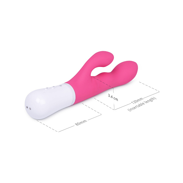 Lovense: Nora, Bluetooth Rabbit Vibrator Rosa