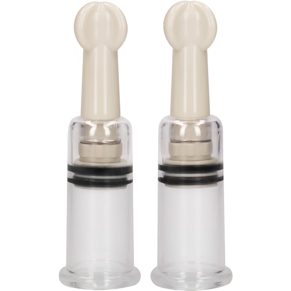 Pumped: Nipple Suction Set, small, transparent Transparent, Vit Small