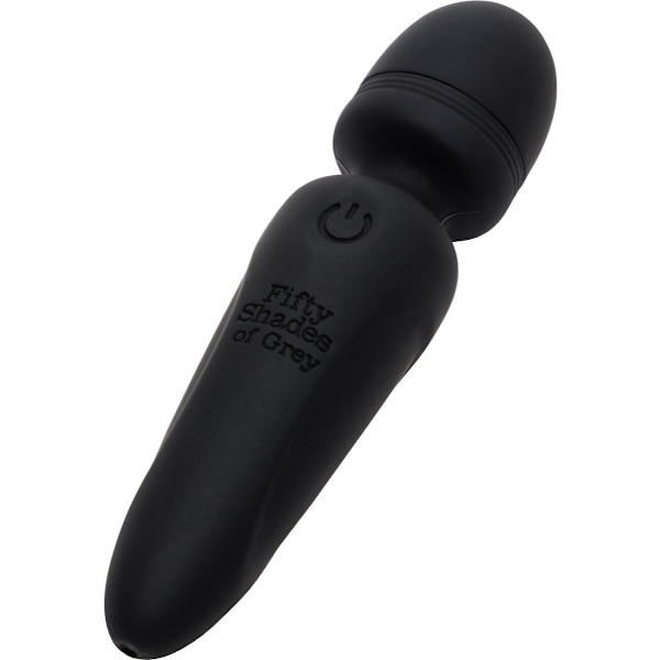 Fifty Shades Sensation: Mini Wand Vibrator Svart