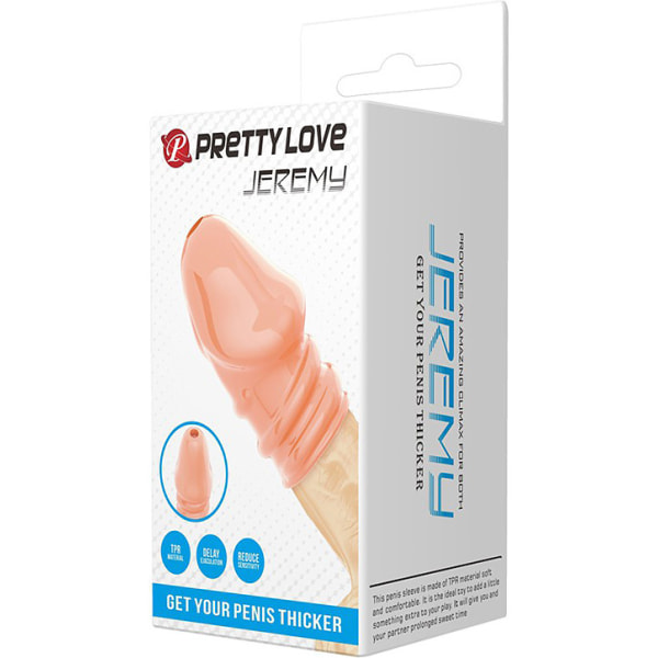 Pretty Love: Jeremy, Penis Sleeve Ljus hudfärg